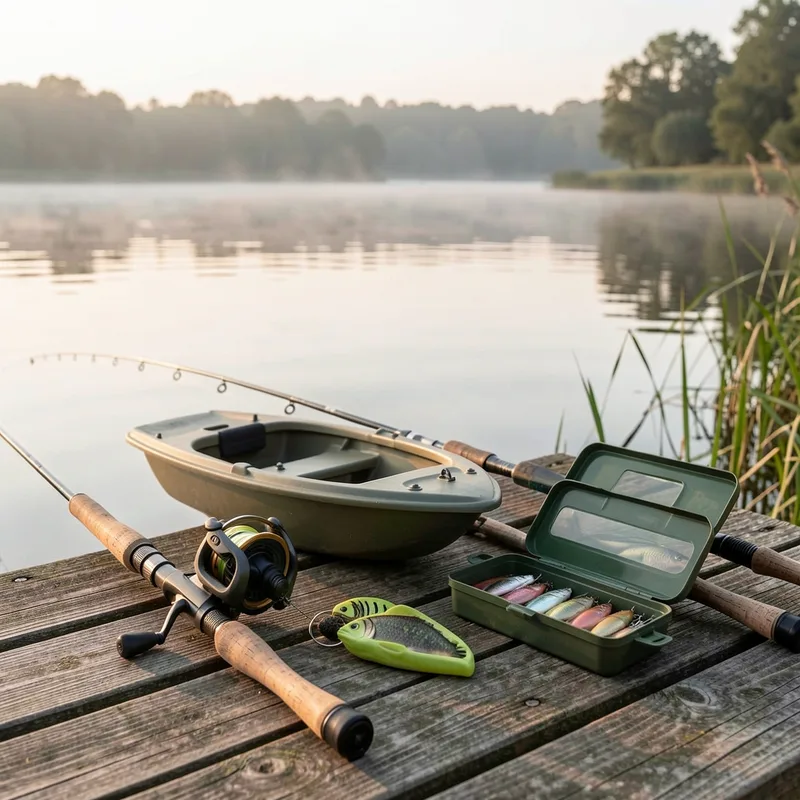 L'équipement de session carpe : ce qui est essentiel, ce qui attend